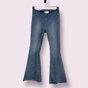 Free People pull on flare jeans